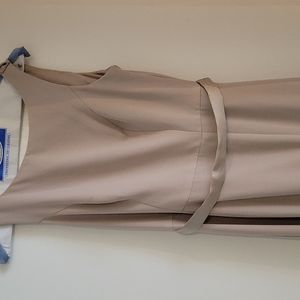 Vera Wang floor length bridesmaid dress